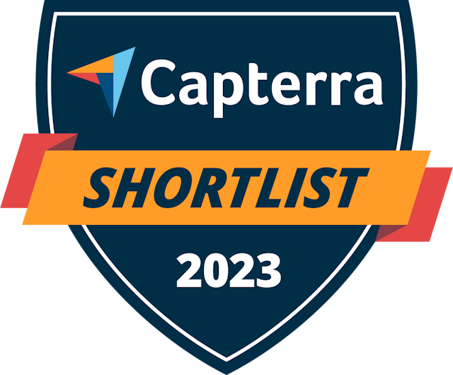 Hootsuite awarded the 2023 Capterra Shortlist badge