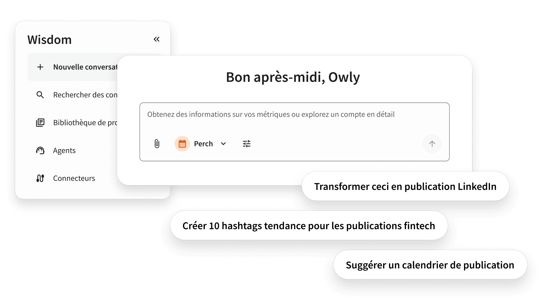 Outil de rédaction IA de Hootsuite