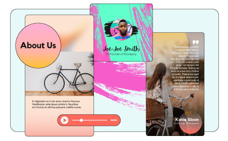 A preview card of a design mockup using Canva