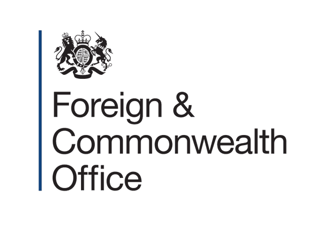 Logotipo de la Oficina de Asuntos Exteriores, Commonwealth y Desarrollo del Reino Unido