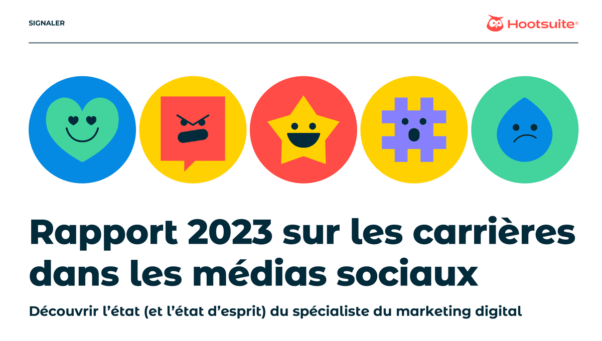 Vignette du rapport 2023 sur les carrières dans les médias sociaux