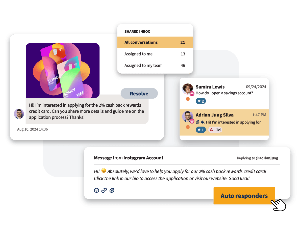 Hootsuite inbox features