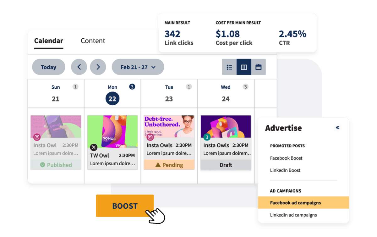 Hootsuite paid social