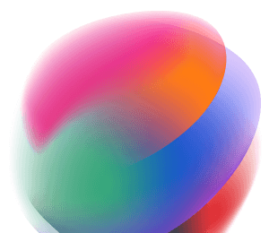 Colorful abstract blob shape in pink, purple, green, and blue with white text reading Re:Connect 2026.