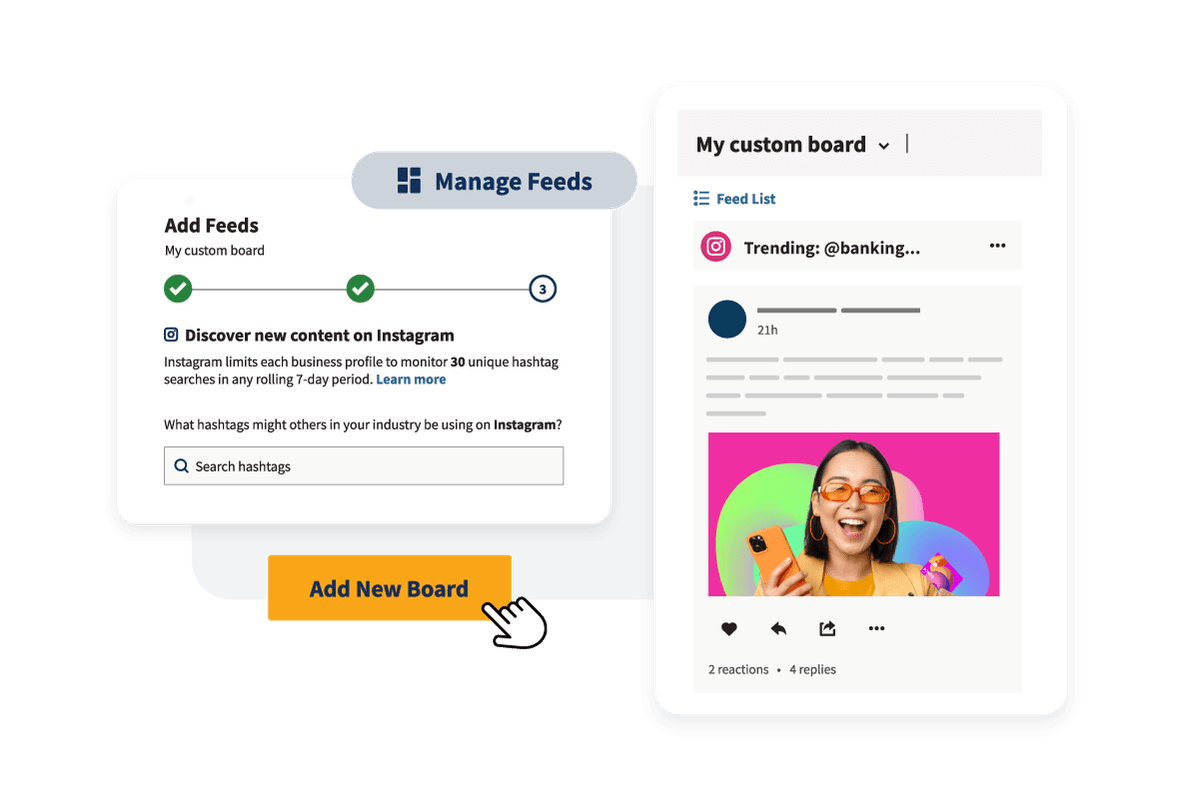 immagine di una candela con pop-up di statistiche di LinkedIn circostanti