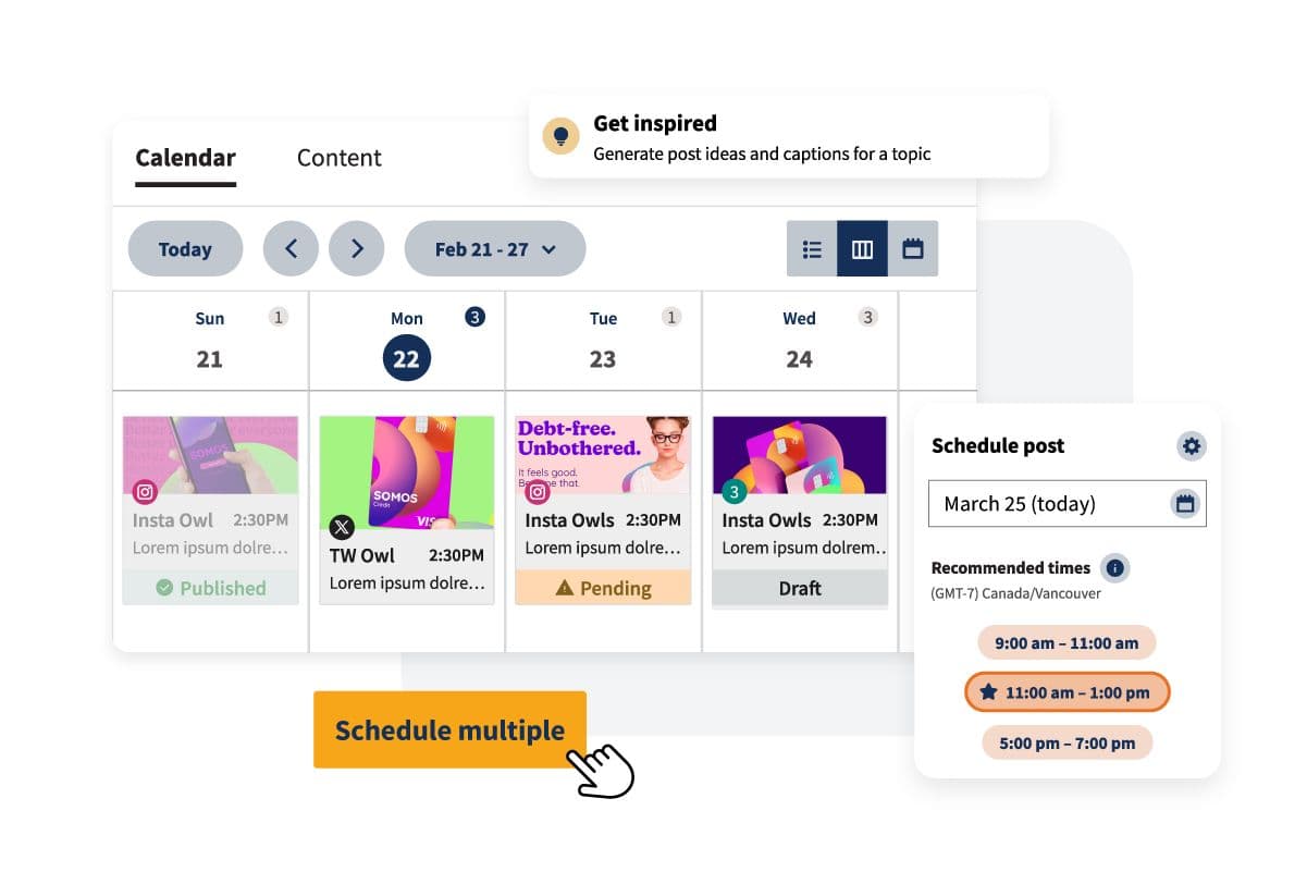 Your all-in-one social media performance engine